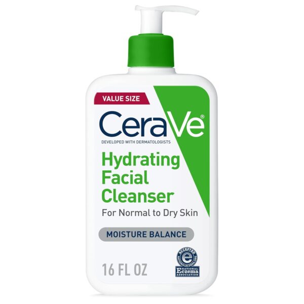CeraVe Hydrating Facial Cleanser – 16oz