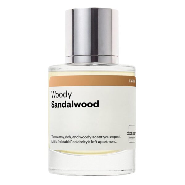 Dossier Woody Sandalwood Perfume Oil – 15ml