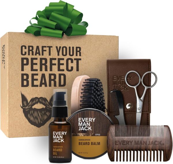 Every Man Jack Beard Care Gift Set – Sandalwood