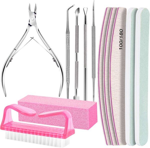 FANDAMEI Nail Care Kit – 10 Piece Manicure Set