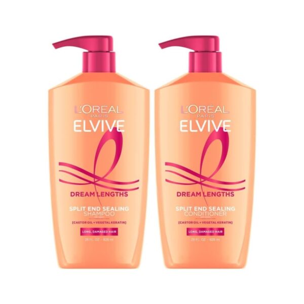 L’Oreal Paris Elvive Dream Lengths Shampoo & Conditioner Set