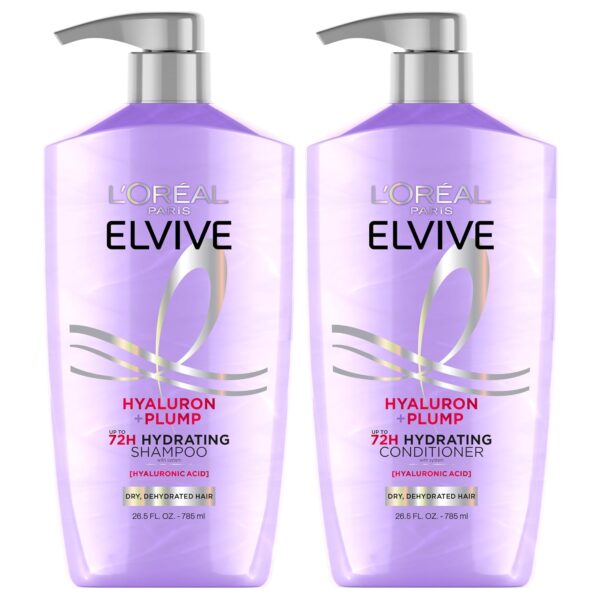 L’Oreal Paris Elvive Hyaluron Plump Shampoo & Conditioner Set