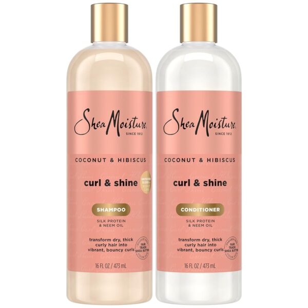 SheaMoisture Coconut & Hibiscus Curl Shampoo 13oz